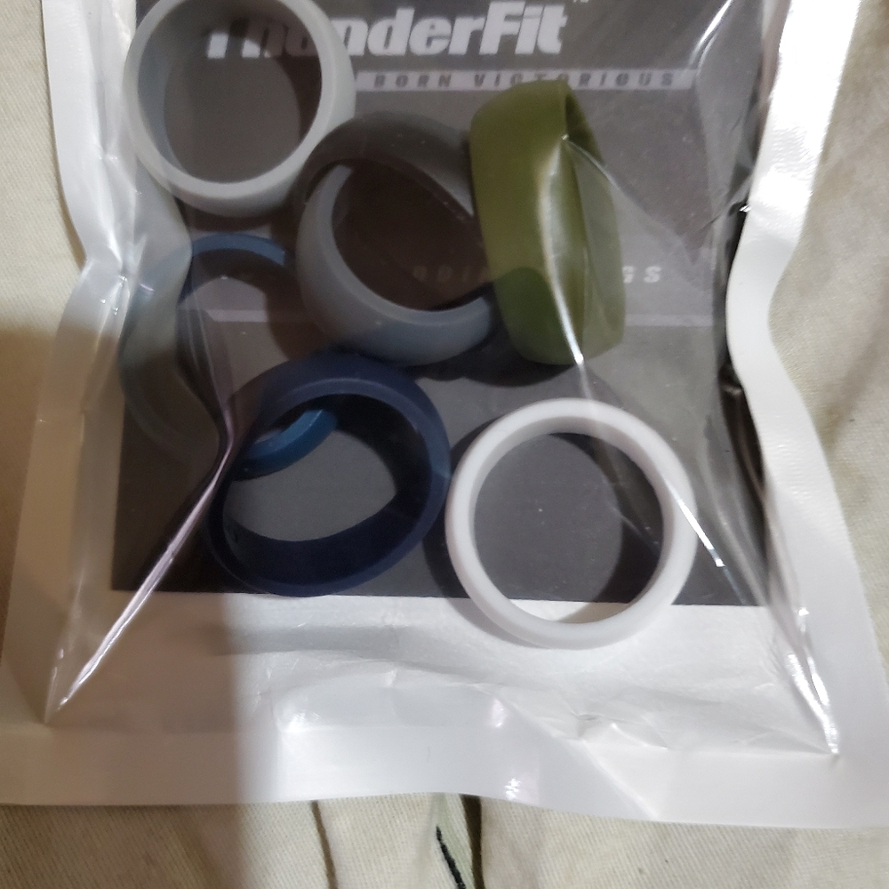 Mens silicone wedding  bands